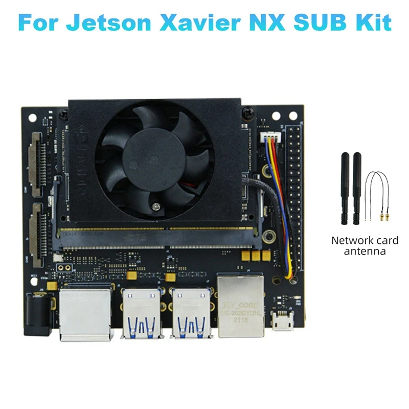 

For Jetson Xavier NX Developer Board Kit 8GB EMMC Version With Core Module Artificial Intelligence Python Programming