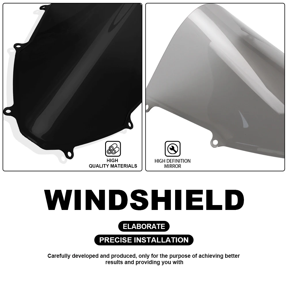 Ветровое стекло для Honda CBR1000RR CBR 1000RRA 2020-2023 ветровое мотоцикла черные и серые