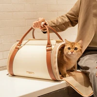 voocoo luxury pet carrier bag with fashion design cat dog bag outdoor new arrived pets travel handbag shoulder bags