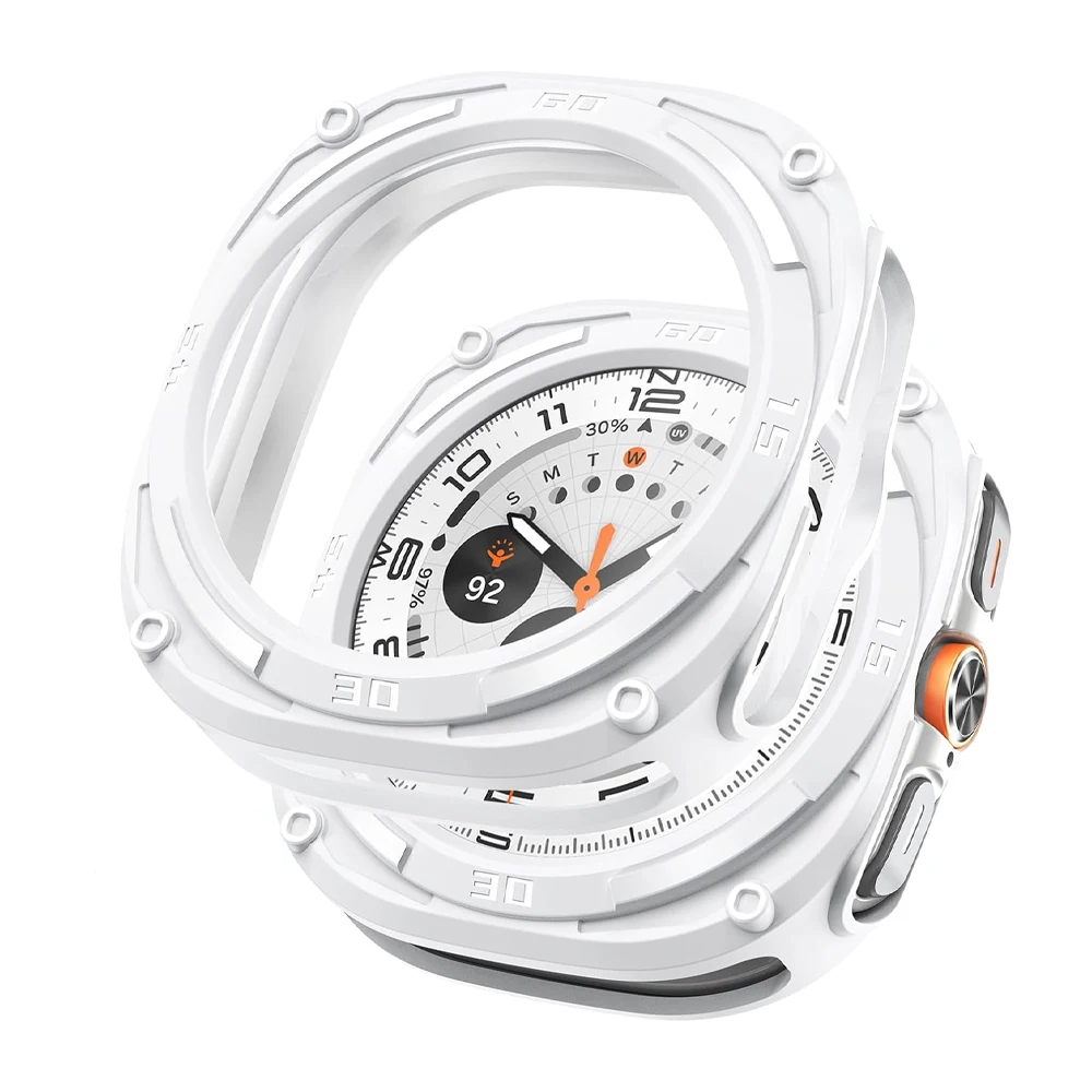 Прочный Чехол-рамка для Samsung Galaxy Watch Ultra чехол 47 мм аксессуары жесткая рамка из