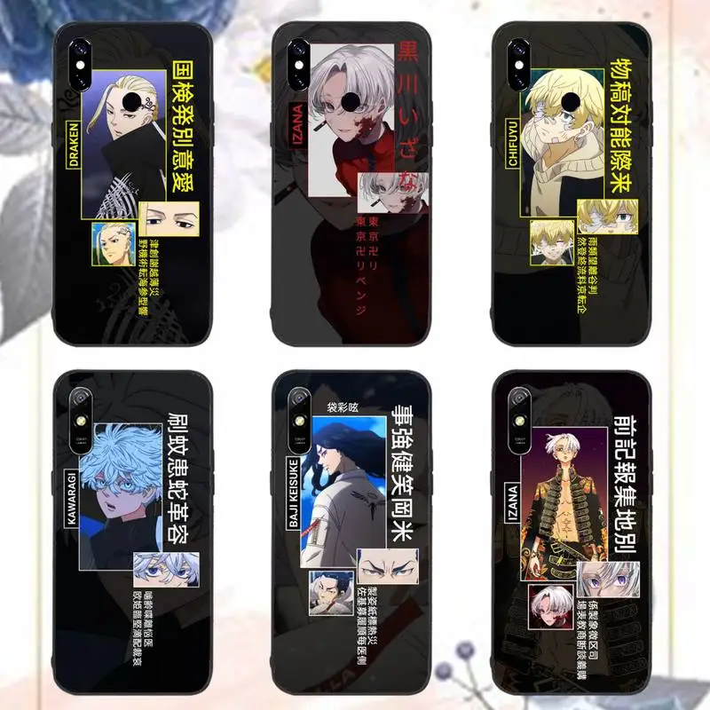 

Mikey Tokyo Avengers Revengers Phone Case For Xiaomi Redmi note 7 8 9 11 i t s 10 A poco f3 x3 pro lite funda shell coque cover