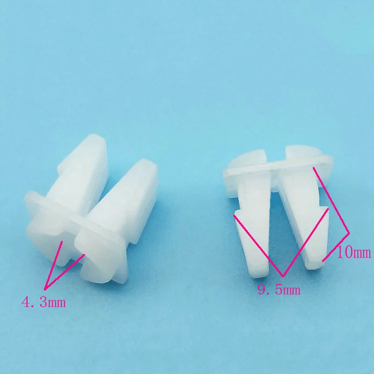 

50 шт. пластиковые стопорные зажимы для фиксации фар автомобиля, задний фонарь, рулевая лампа, фиксатор с квадратной головкой, крепежная гайка, винты