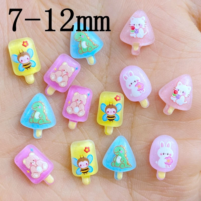 50 шт. детали для украшения волос 7-11 мм