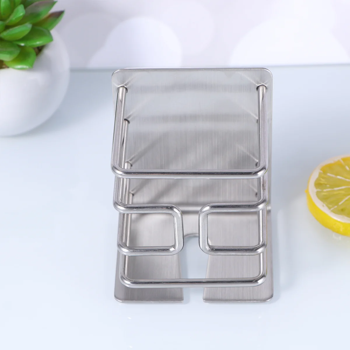 

Shaver Rack Electric Stainless Steel Non Trace Holder Wall Mount Storage