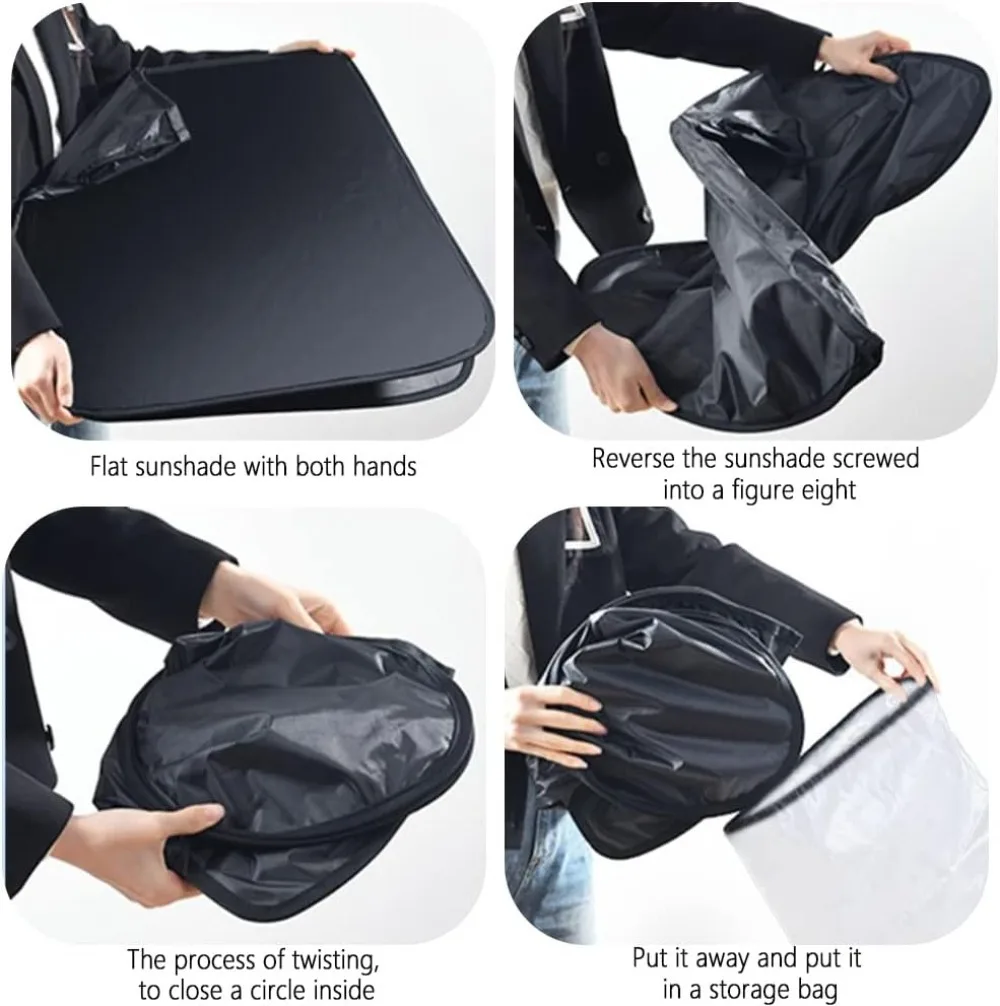 Солнцезащитный козырек для лобового стекла автомобиля блокировки 99% солнечного