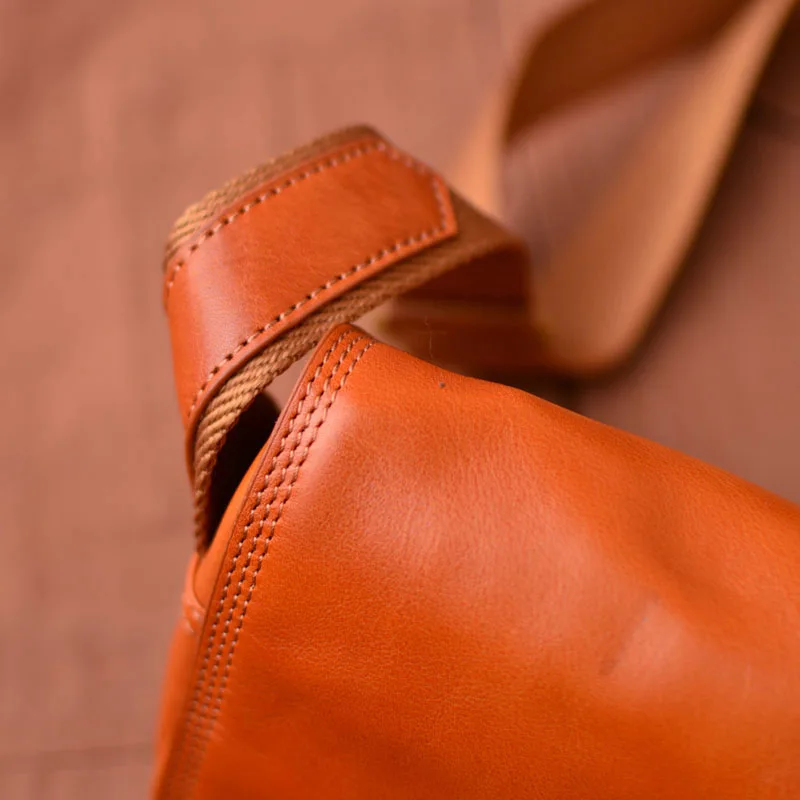 AETOO пригородная мужская сумка через плечо кожаная ручной работы из первого слоя