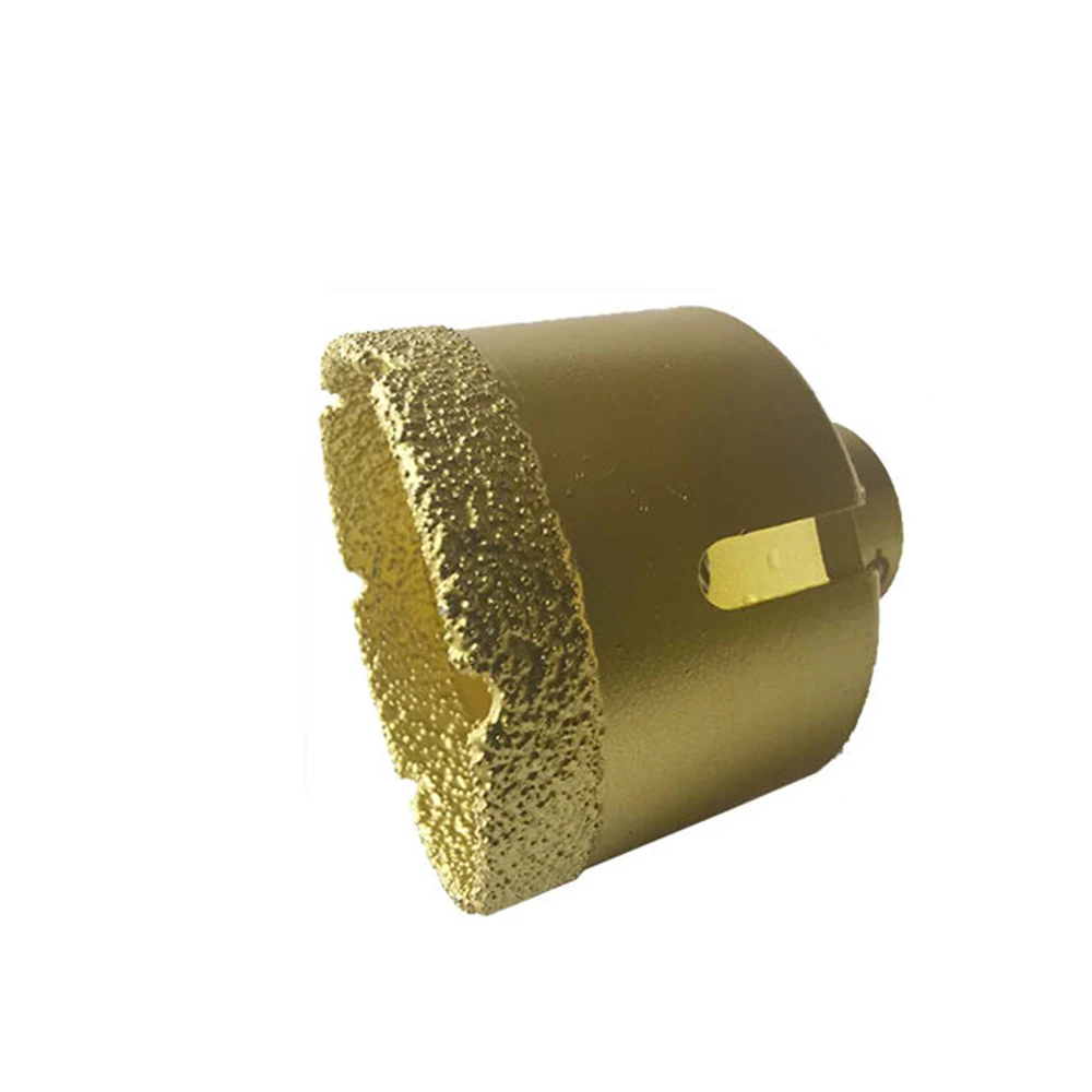 

1 Pcs Vacuum Brazed Dry Diamond Drilling Core Bits 6-100mm for Ceramic Tile Hole Saw Granite Marble Porcelain Brick.