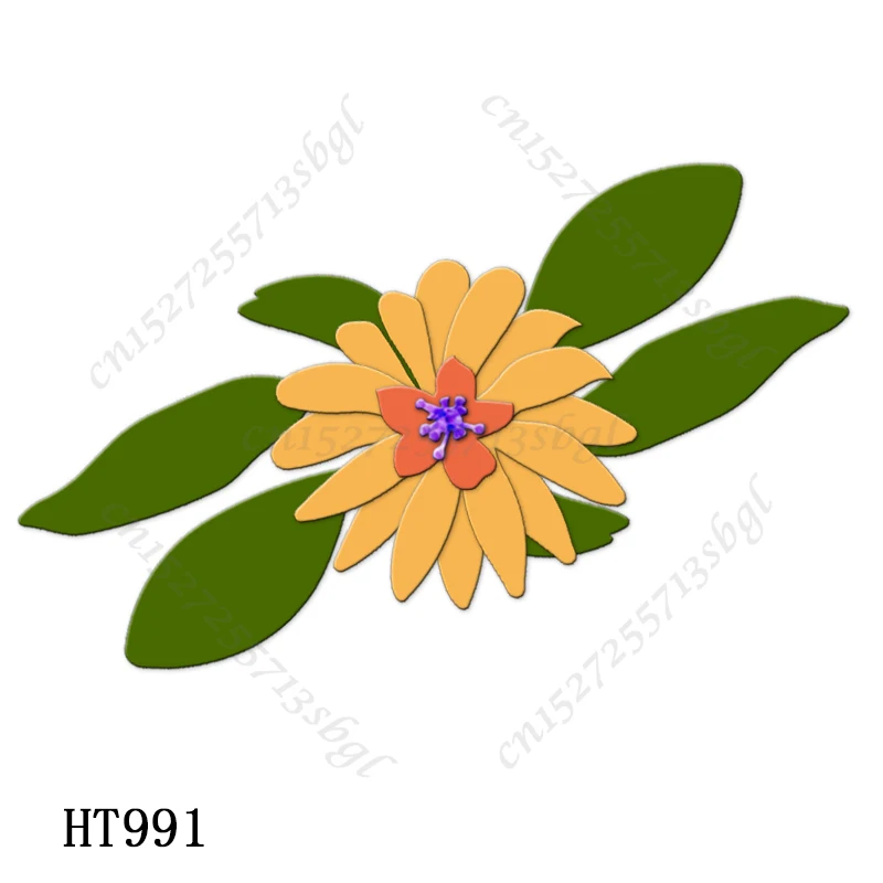 

Пресс-формы с желтыми цветами-новая форма для высечки и дерева, HT991 подходит для стандартных высекальных машин на рынке.