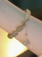 like hotan jade bracelet retro light luxury temperament bracelet girlfriends gift bracelet beads handmade jewelry bracelet