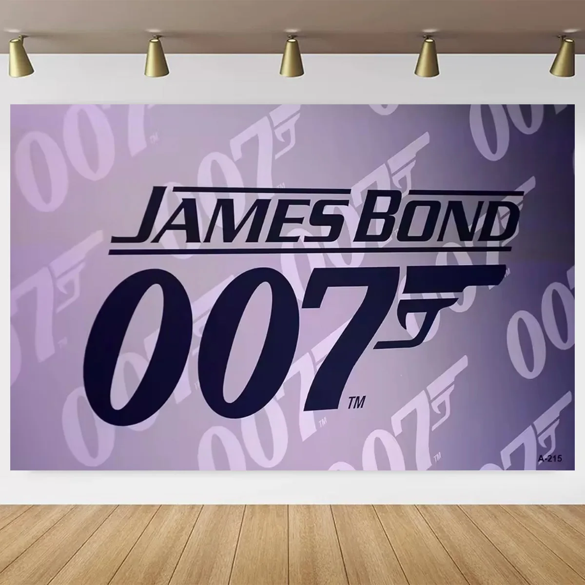 Фон для шпионской вечеринки 007 черно-белый фон с галстуком костюма детский день