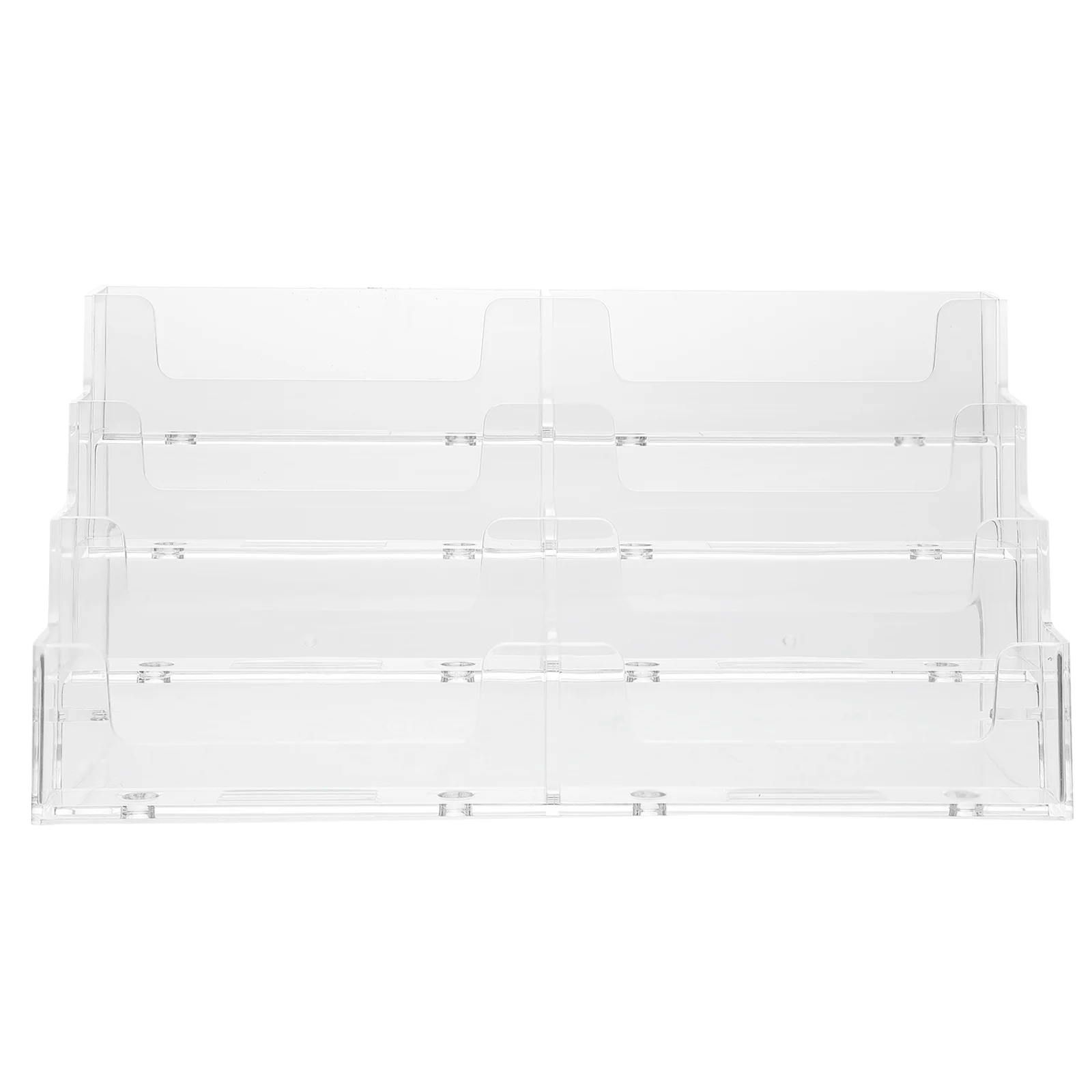 

Acrylic Business Holder Name Office Case Supplies Table Storage Box Organizer Stand Display