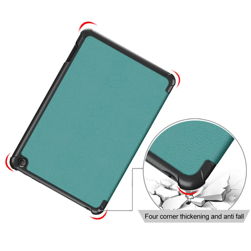 For All-New Fire 7 Fire7 2022 Case Folding Stand Magnetic Hard PC Back Cover for Amazon Fire 7 2022 Tablet Case 12th Generation images - 6