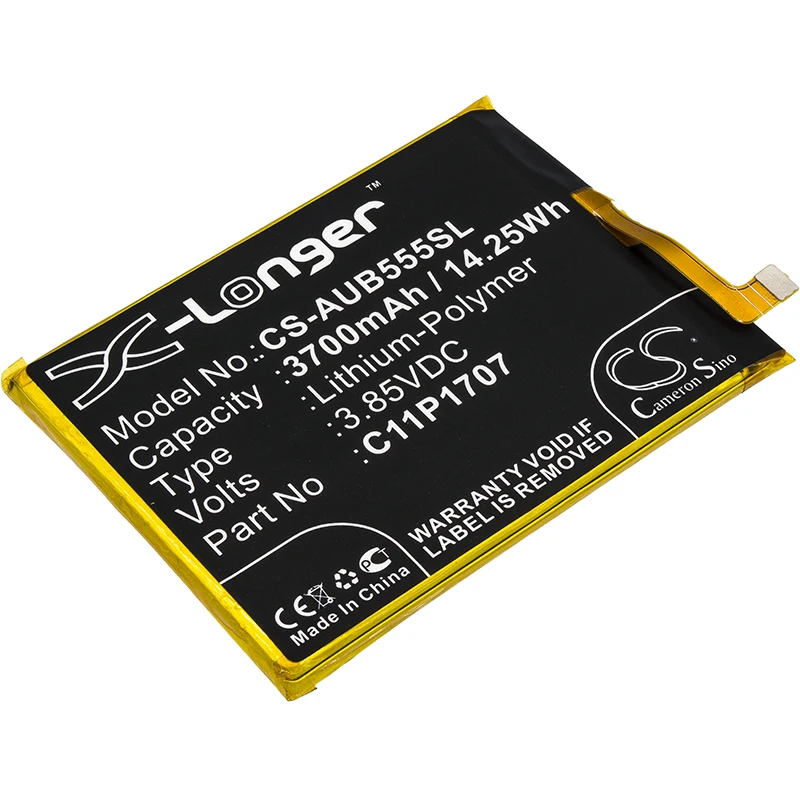 

CS 3700 мАч/14.25Wh батарея для ноутбука Asus ZB555KL,ZenFone Max M1, Макс M1 Две сим-карты, двойной SIM TD-LTE 0B200-02880000,C11P1707