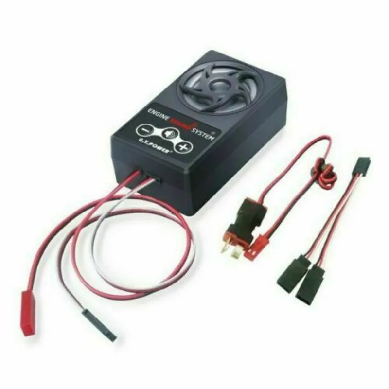 GT POWER Универсальный автомобильный двигатель, звуковая имитация, 58 видов звука, подходит для радиоуправляемого автомобиля 1/10