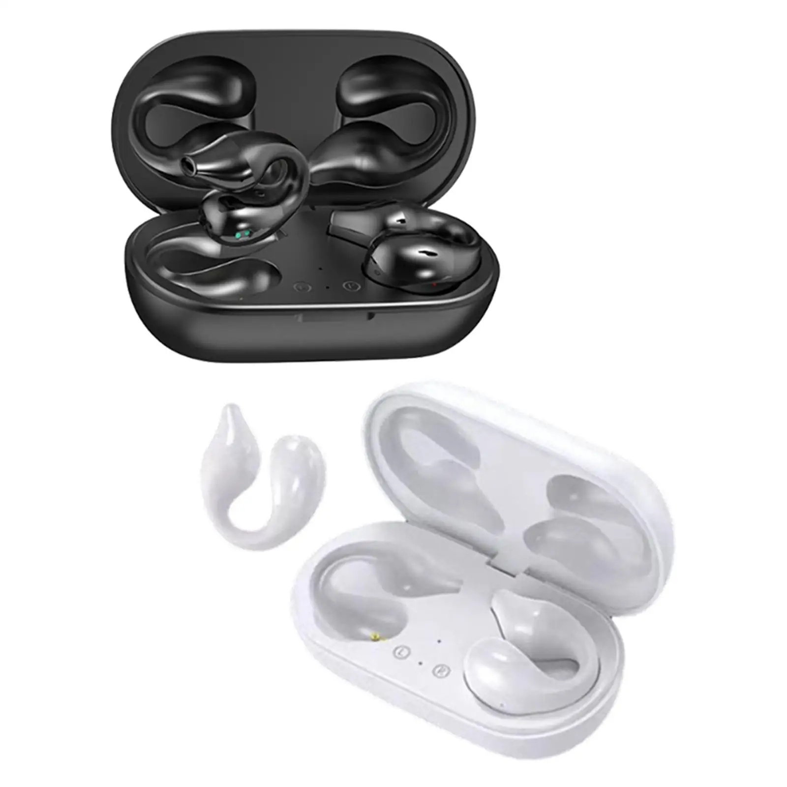 

Air Conduction Headphones Sports Earphones BT 5.2 Over Ear Sweatproof Wireless Ear Buds for Running Hiking Exercise Gym Workout