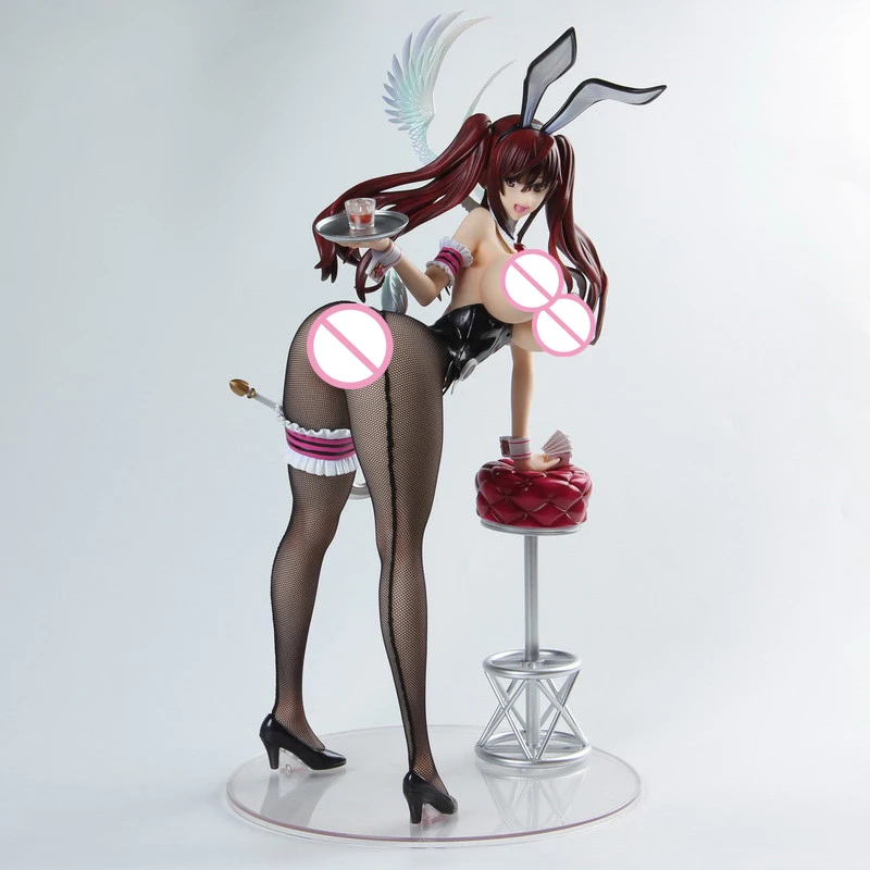 

41cm Native BINDing Erika Kuramoto Bunny Girl Sexy Anime Figure RAITA Original Character Action Figure Adult Collection Doll Toy