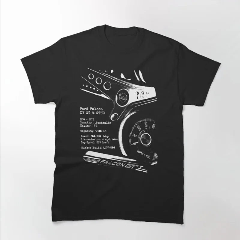 Модная подарочная футболка для любителей мышечных автомобилей Falcon XY GT и GTHO. Новые