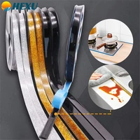 waterproof mildew proof tape beauty seam wall stickers sink seal strip for kitchen bathroom accessories home decoration dropship