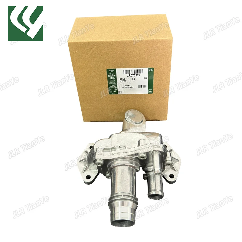 Алюминиевый корпус термостата для Land Range Rover Sport Discovery LR3 4 2,7 3,0 дизельный Jaguar XF Выходная Труба LR073372