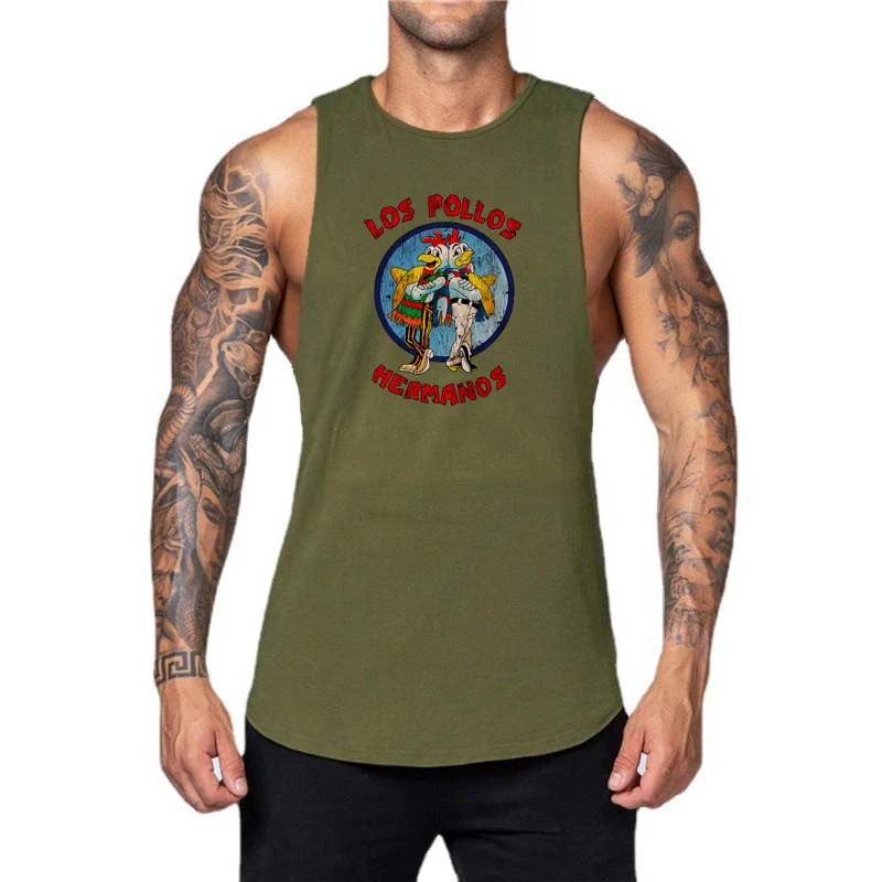 Мужская повседневная майка для бега Корейская фитнеса одежда тренажерного зала