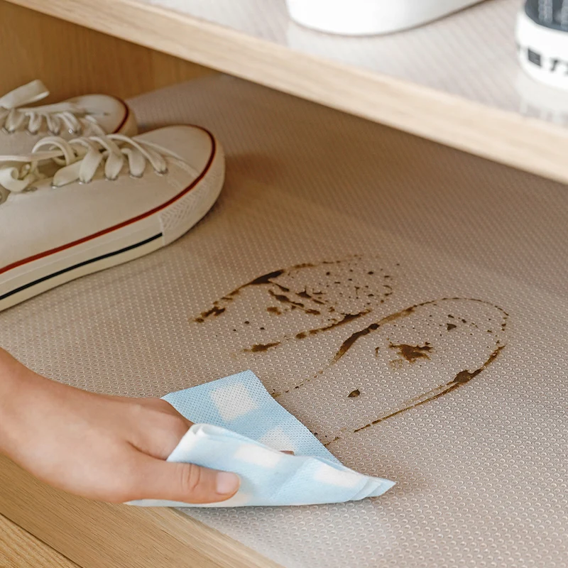 shimoyama clear oilproof shelf cover kitchen table mat drawer cabinet shelf liners waterproof cupboard placemat refrigerator pad free global shipping