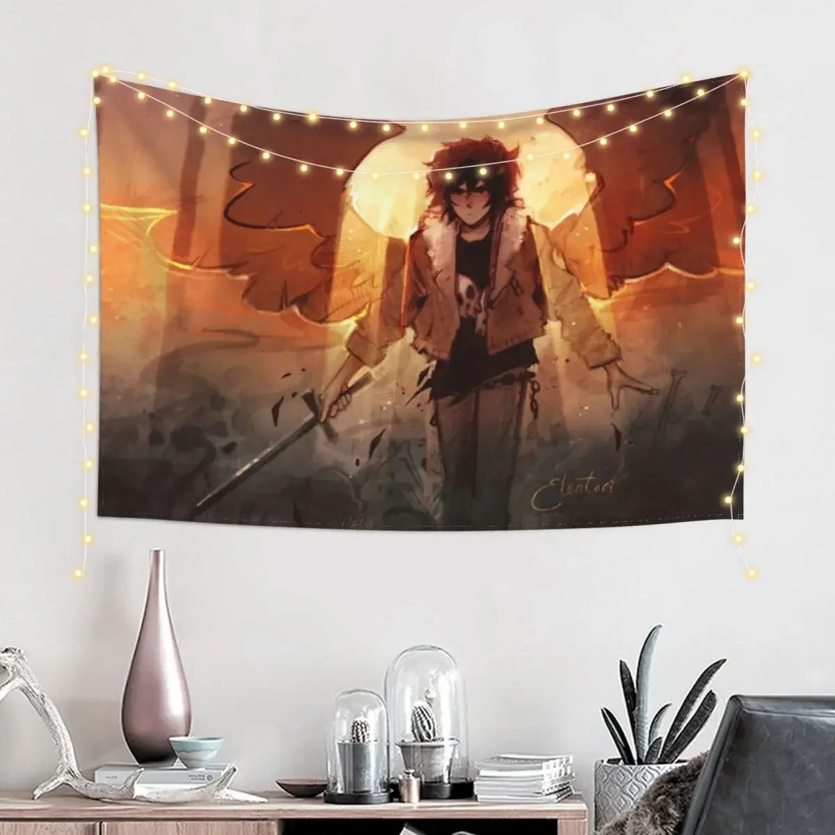 Гобелен Ограничитель смерти Декоративные настенные фрески Декор комнаты для