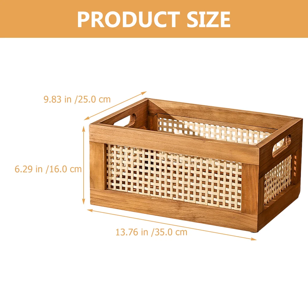 

Toy Basket Baskets For Bedroom Organizing Storage Shelf Woven Bathroom Bamboo Retro Decorative Shelves Rattan