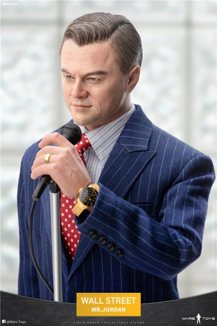 Мужской солдат-Брокер Леонардо волк улица в полоску 12 дюймов