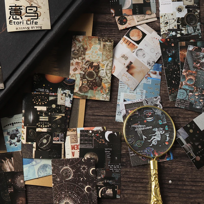 

30Pieces Stickers Streamer Perishable Creative Box hand account Material Diary Decorative Adhesive Scrapbooking 30*40mm