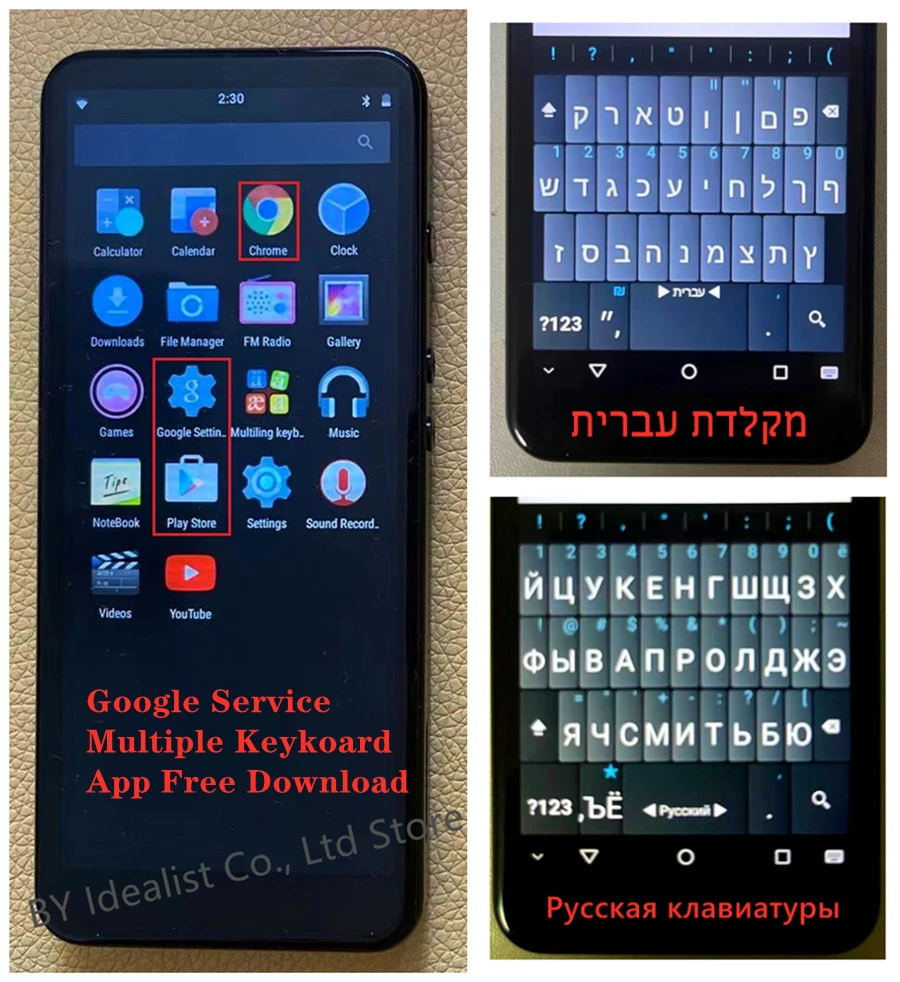 Многоязычный Wifi Bluetooth MP4 плеер 16 Гб Google Play Android сенсорный экран HIFI музыка видео TF