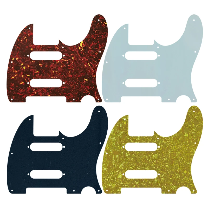 

Fei Man Guitar Parts -For US 62 Nashville 2 Strat Singles Tele Guitar PickGuard Scratch Plate Replacement，Multicolor Options