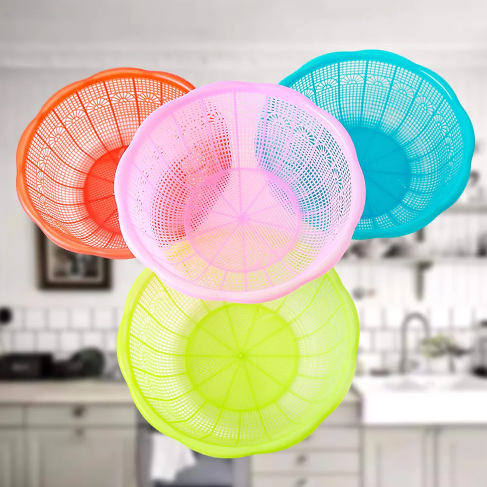 

Strainer Colander Bowl Kitchen Washing Strainers Vegetable Fruit Colanders Drainingsmall Basket Setrice Pasta Foodberry