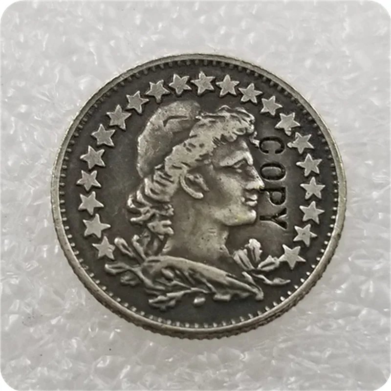 1977 Бразилия 50-е серебро карманные монеты с Republica копированием рождественские