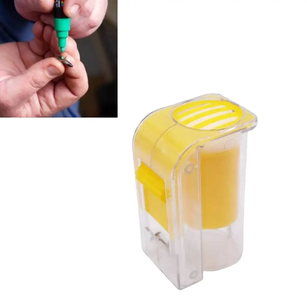 8-в-1 комплект для выращивания королевы пчелы маркировки с ручкой бутылка и