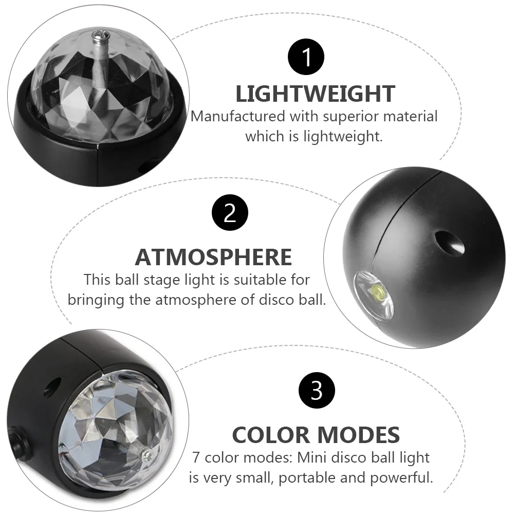 USB-дискотека орнамент лампа украшение модное стильное мини-модное пластиковое