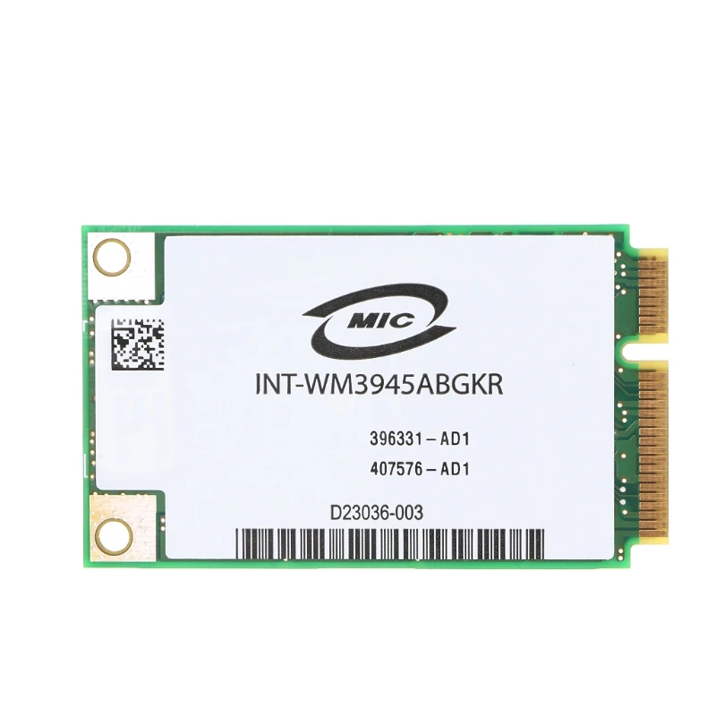 Беспроводная Wi-Fi-карта WM3945ABG Mini PCI-E 54M 802.11A/B/G для ноутбука Dell ASUS Z09 Прямая поставка -