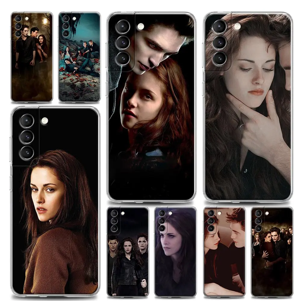 

Clear Case for Samsung S22 S9 S10 S10e S21 S20 FE Note 9 10 20 Plus Lite Ultra 4G 5G Case Funda Twilight Movie Collection Poster