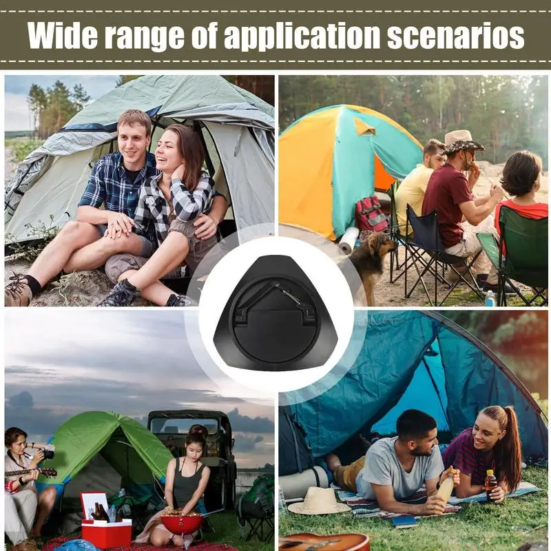 Магнитные Крючки для палатки треугольный компактный дизайн тяжелый магнитный