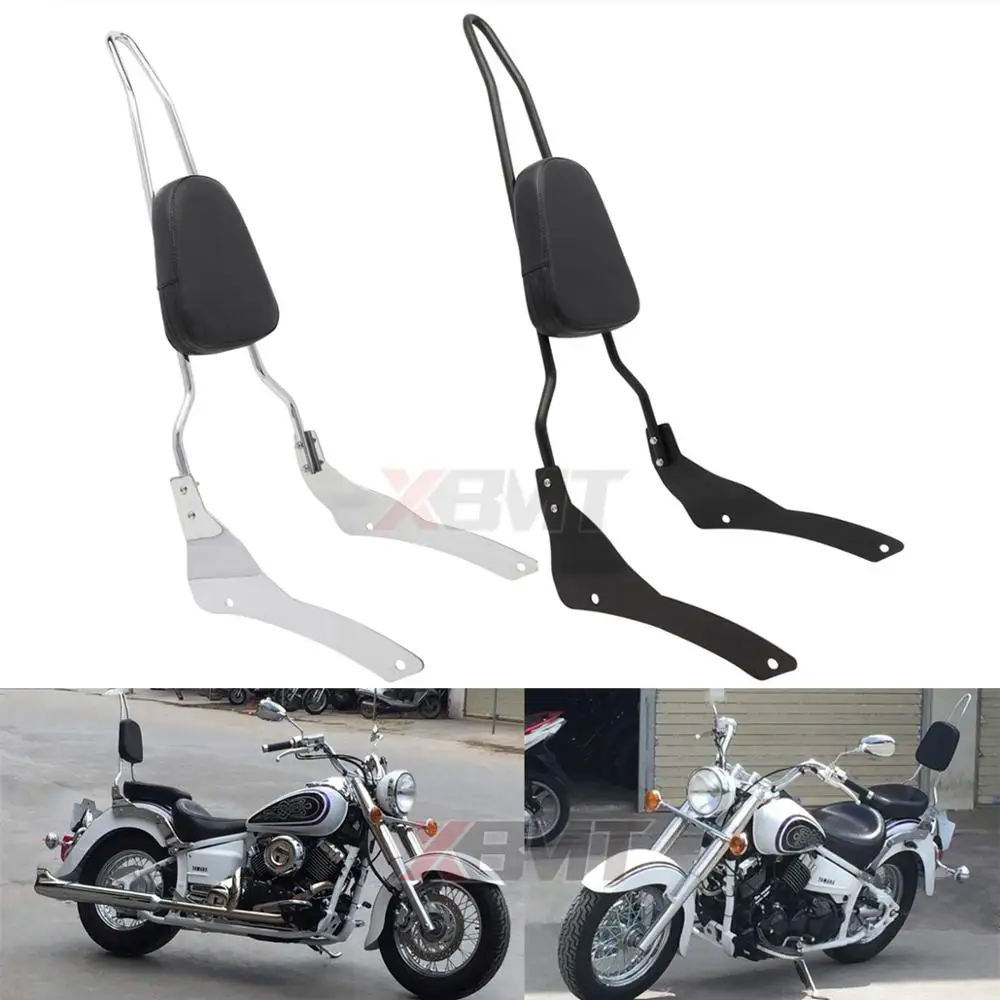 

Motorcycle Backrest Sissy Bar For Yamaha V-Star XVS400 XVS650 XVS 400 650 Classic 1998-2017 2016 2015 2014 2013 2012 2011 2010