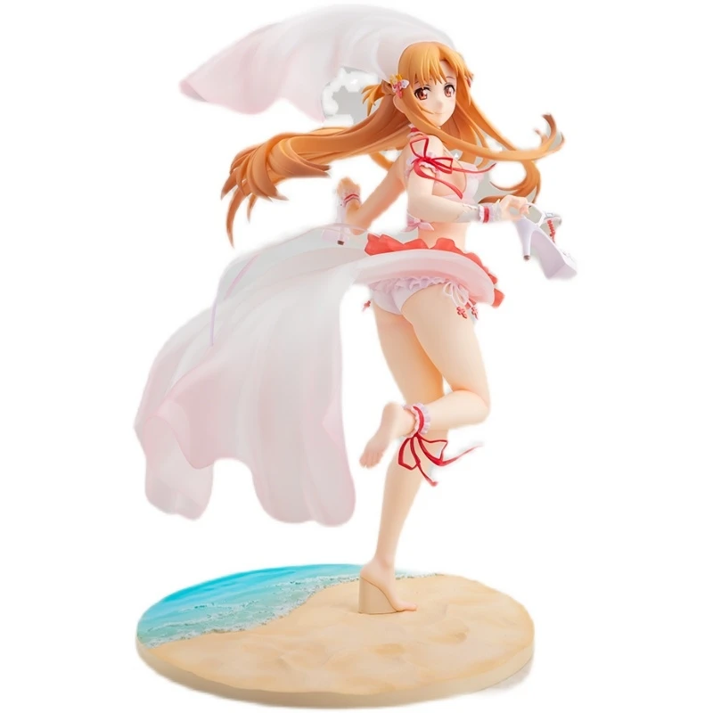 

Revolve Sword Art OnlineYuuki Asuna Midsummer Shining Flower Wedding action figure model children's gift anime