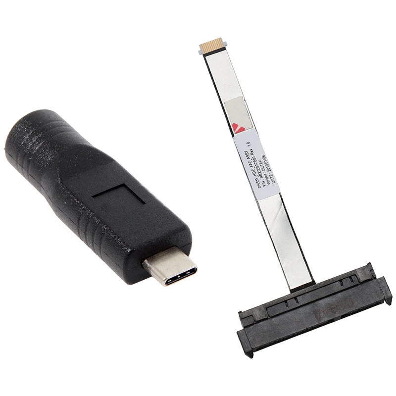 

1 Pcs DC Jack 7.9 X 5.4Mm Input To USB-C Type-C Power Plug Charge Adapter & 1 Pcs Hard Disk Line Interface