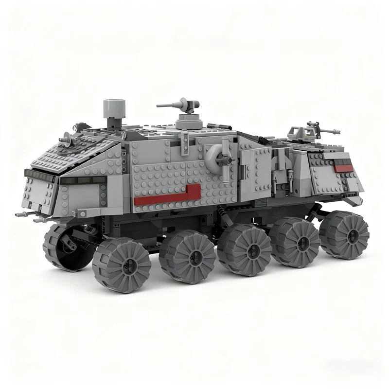 949 деталей MOC: Бюджетный, но мощный танк Turbo HAVw Star Battle – модель для сборки, архитектурный конструктор, идеальный подарок на фестиваль, игрушка-конструктор из кирпичиков (art.: 3920db6867edc) - 3920db6867edc