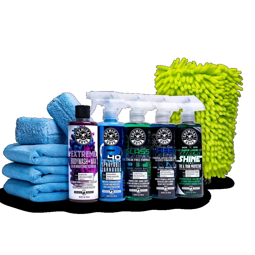 

Chemical Guys HOL368 Complete Wash, Shine & Protect Car Care Kit (11 Items)