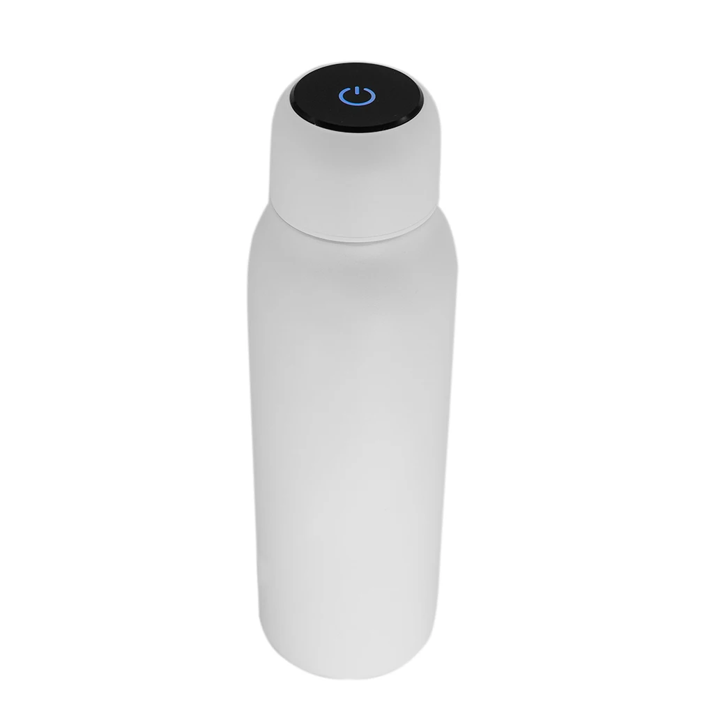 

Stainless Steel Cup Waterproof Non-slipping Vaccum Bottle Cold Hot Water Cup, White