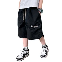teenager kids boys casual shorts 5 14years summer sport solid color children%e2%80%98s boys loose thin pants shorts new arrivals clothes
