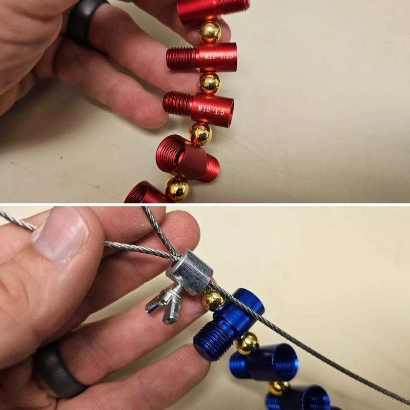 Измеритель размера съемных гаек и болтов. Прибор для проверки резьбы гайки болта.