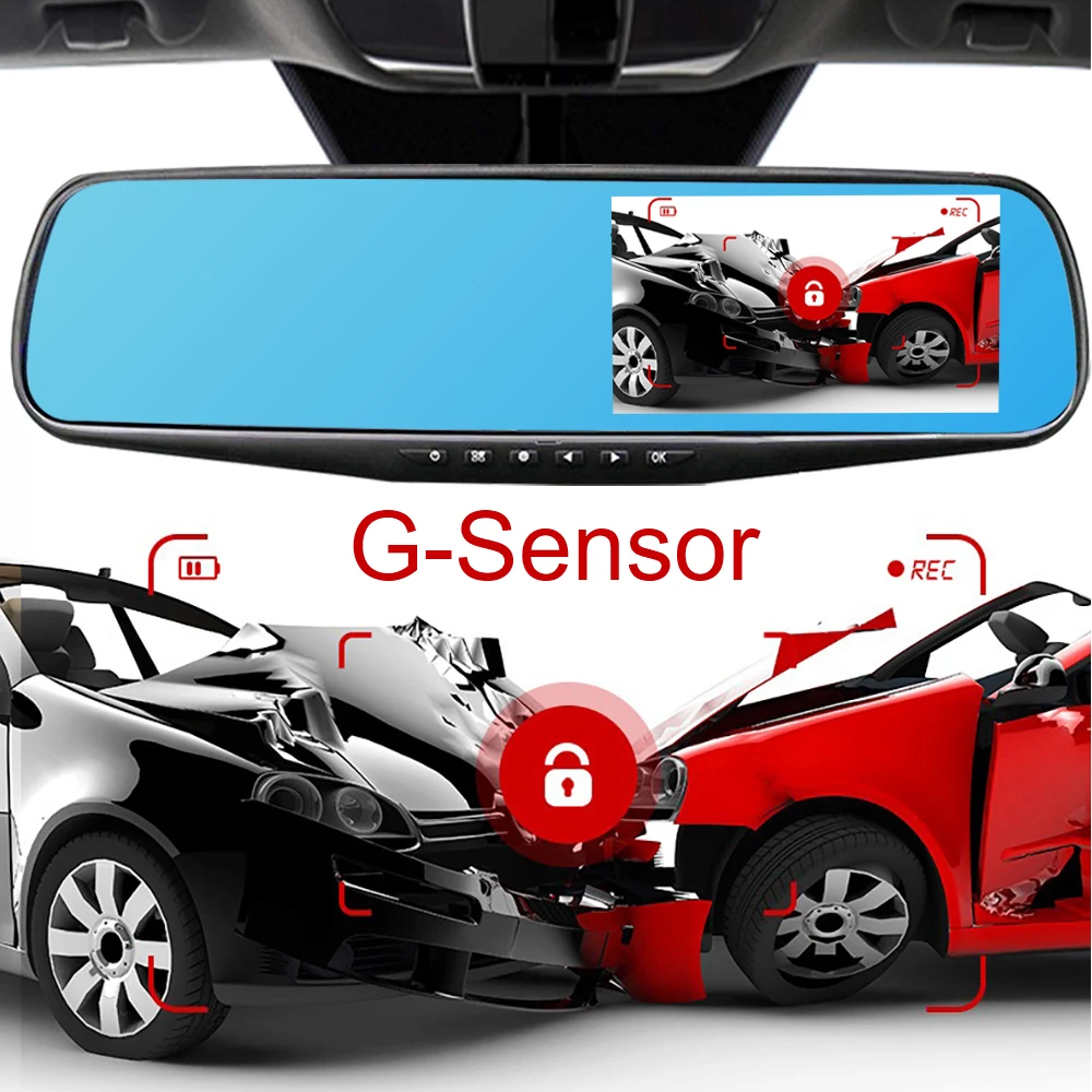 FHD 1080P радар-детектор для России видеорегистратор с GPS-трекером датчиком скорости