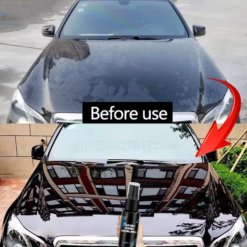 Керамическое нано-покрытие для автомобиля жидкое покрытие Гидрофобный слой