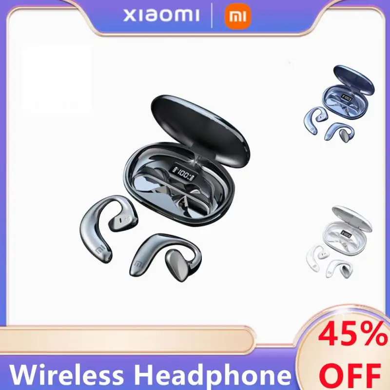 

Наушники Xiaomi с воздушной проводимостью, Bluetooth 5,1, шумоподавляющие водонепроницаемые беспроводные наушники с микрофоном, Накладные наушники...