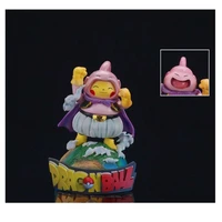 tomy pokemon anime figurs q version pikachu dragon ball gk majin buu model toy ornament ashtray dolls ornament gift for kids
